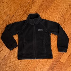 Columbia Kids Black Fleece Jacket